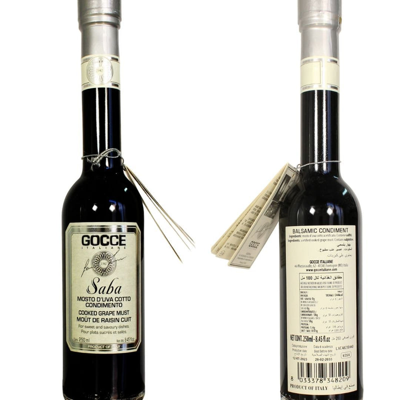 SABA - Cooked Grape Must, 250 ml - chef2chef.online