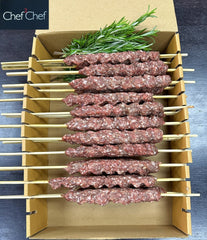 Australian Lamb Kofta 75 - 80g skewers (Fresh) 1Kg +/ - chef2chef.online