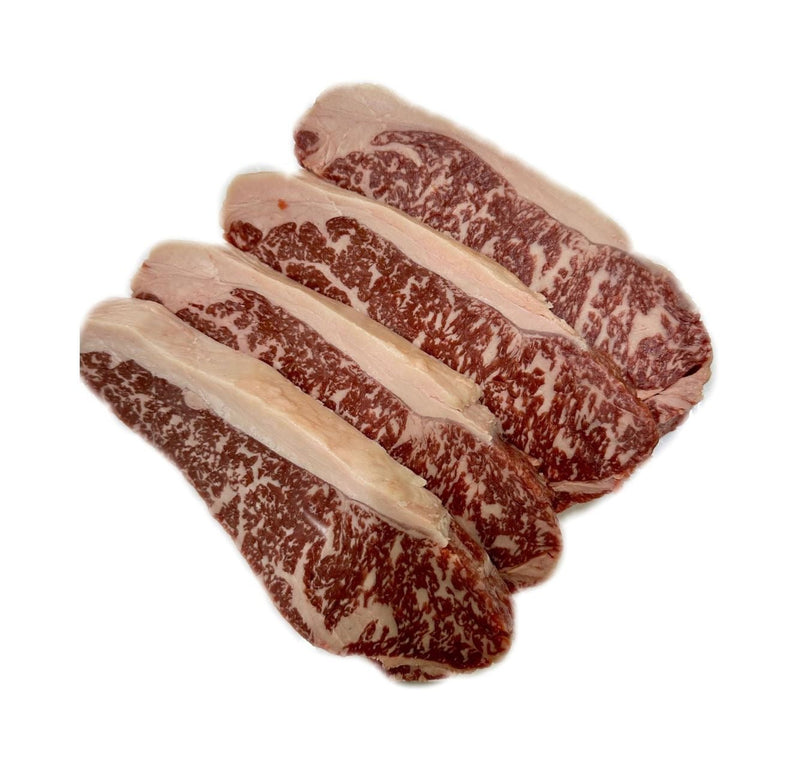 Wagyu Striploin 8 - 9 MB, 250g Steak +/ - Frz - chef2chef.online