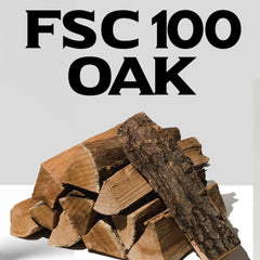 Bad Axe Firewood - Oak 40L Sack Approx 15kg - chef2chef.online