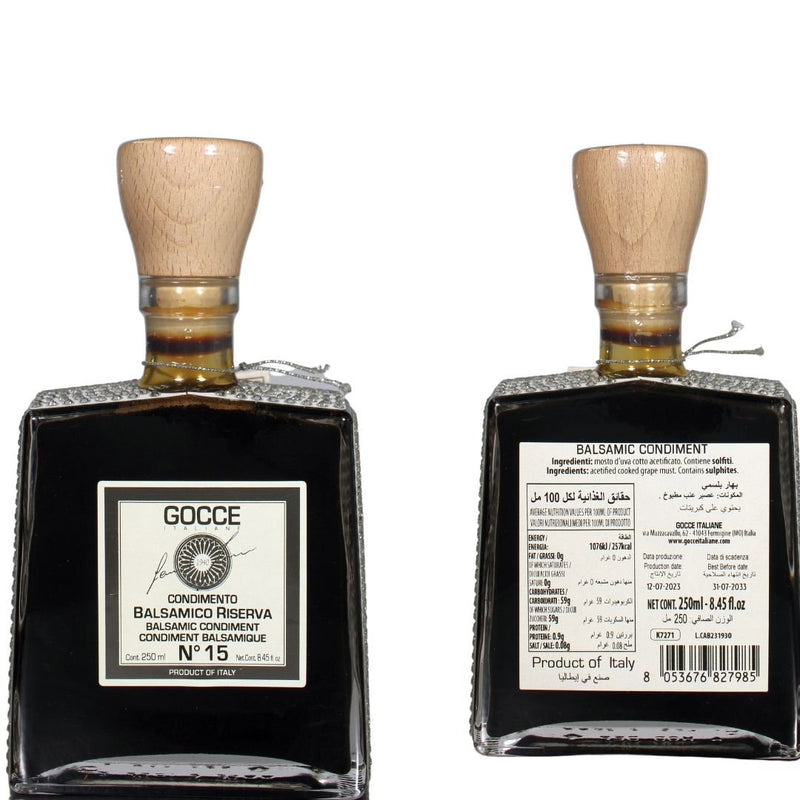 Balsamic Condiment - Riserva 15 CRYSTAL Velvet - chef2chef.online