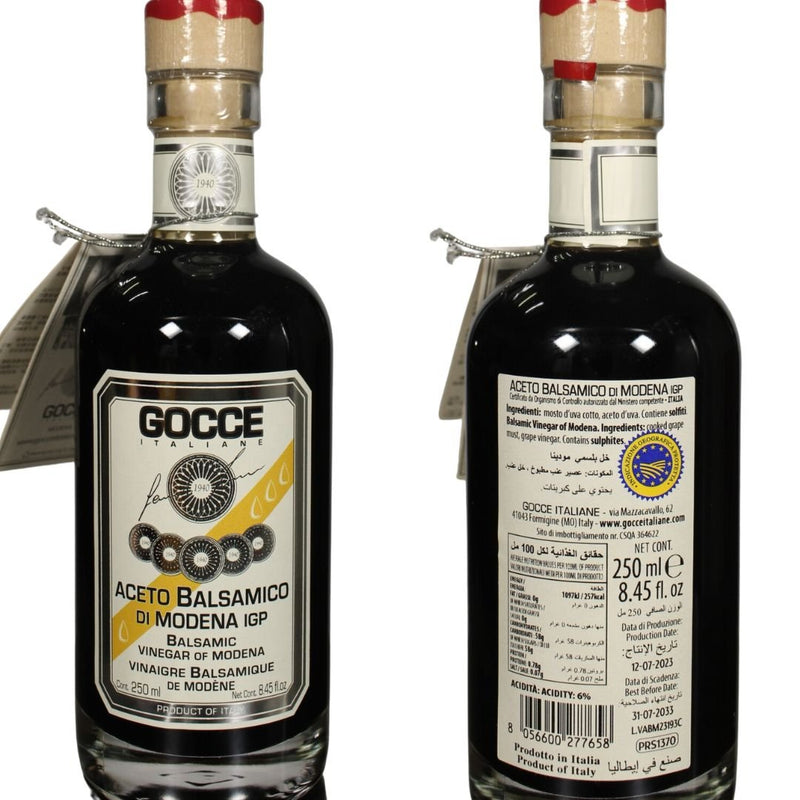 Balsamic Vin. of Modena IGP - 5 MEDALS, 250ml - chef2chef.online