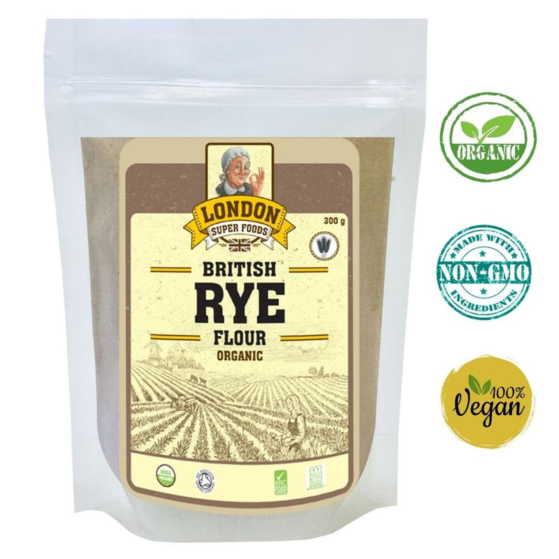 British Rye Flour Organic 300g - chef2chef.online