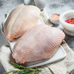 Chicken Breast Skin ON Frz (Hormone Free) - 1kg Pkt - chef2chef.online