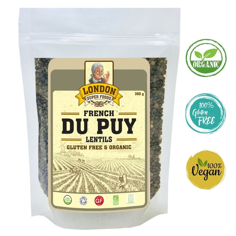 French Du Puy Lentils - Organic and Gluten Free 350g - chef2chef.online