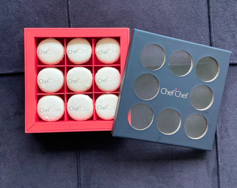 Handmade French Macaron Gift Box (9 Pc's) - chef2chef.online