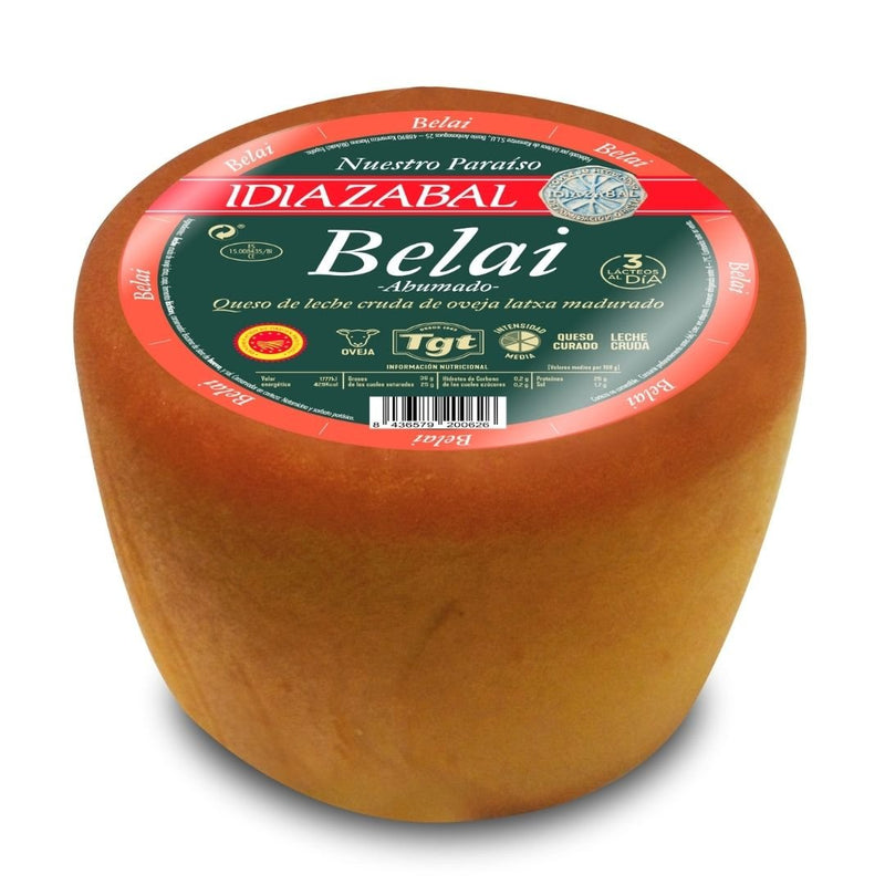 Idiazabal D.O.P. "Belai" (500g, 1kg or 3kg Pc) - chef2chef.online