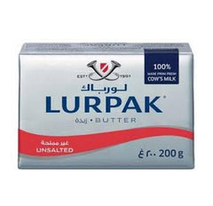 Lurpak Butter - UnSalted (200g & 400g Pkt) - chef2chef.online