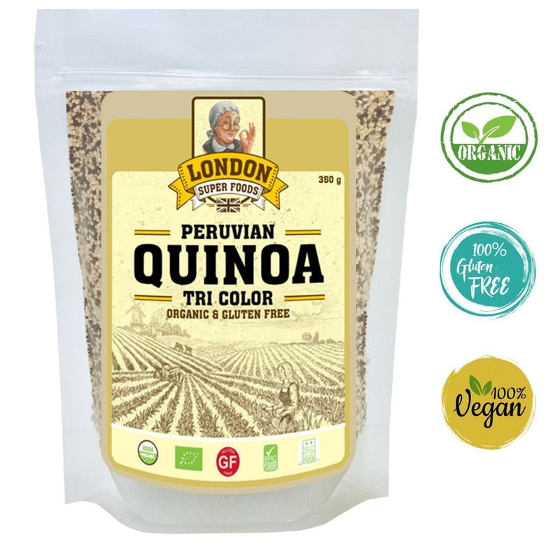 Peruvian Quinoa - Tricolor Organic and Gluten Free 350g - chef2chef.online