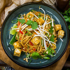 Tofu Pad Thai Noodles - chef2chef.online